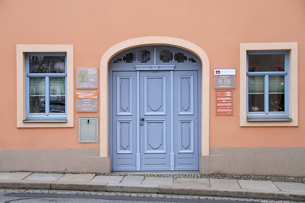 Physiotherapie Eisold Eingang